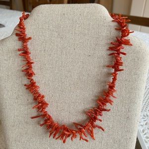 Estate Natural Coral Necklace